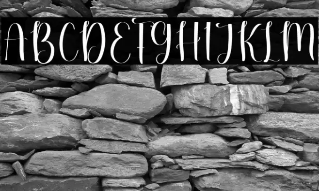 Simple Mandala フォント examples