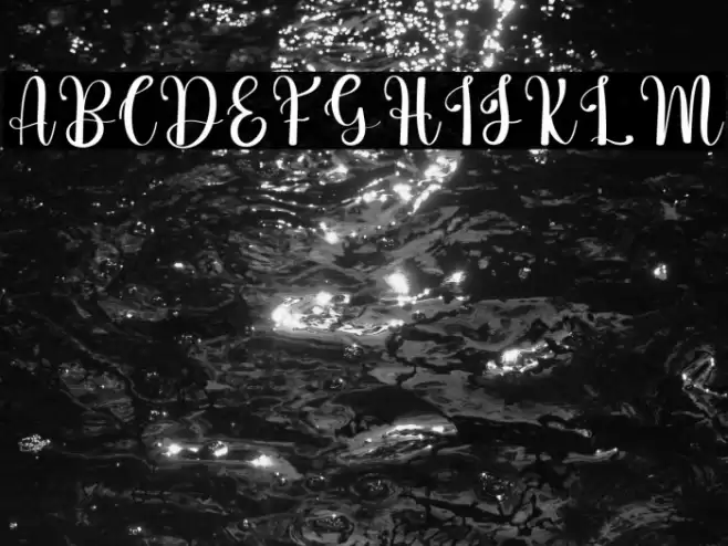 Simple Minimalist خط examples