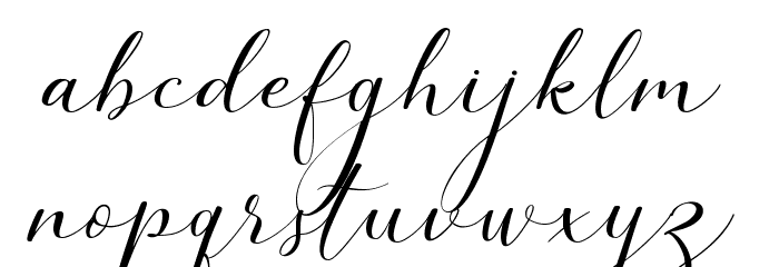Simple Monologue DEMO Regular Font LOWERCASE