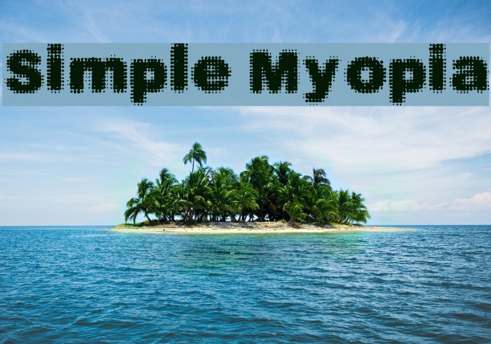 Simple Myopia Example 3