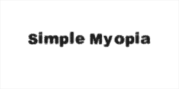 Simple Myopia Logo