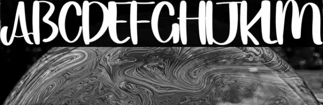 Simple  Night Font examples