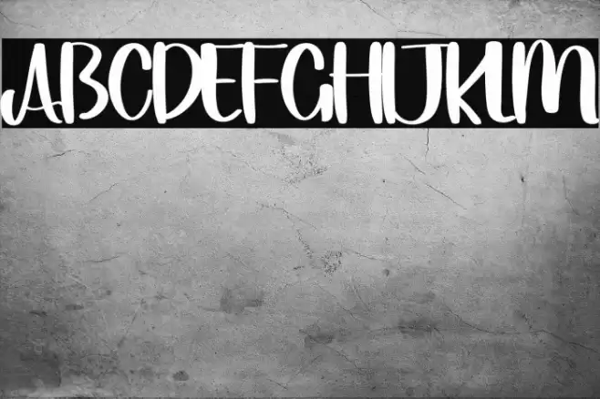 Simple  Night Font examples