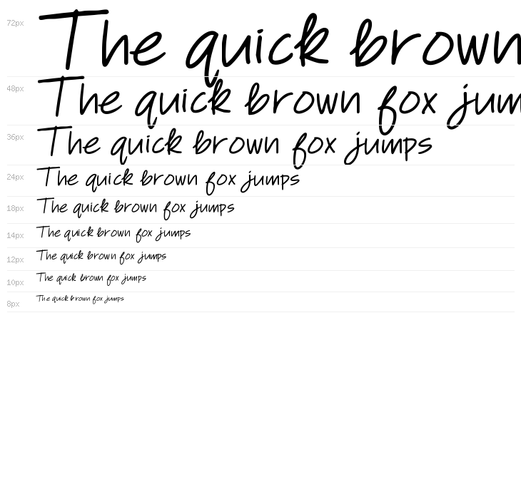 Simple Note Waterfall