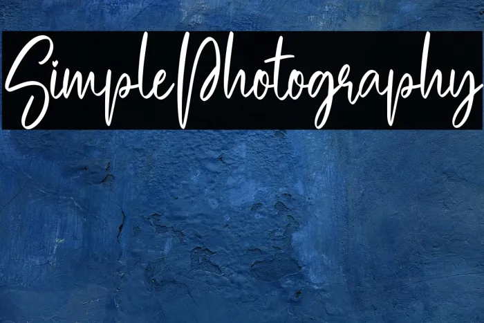 Simple Photography Example 2