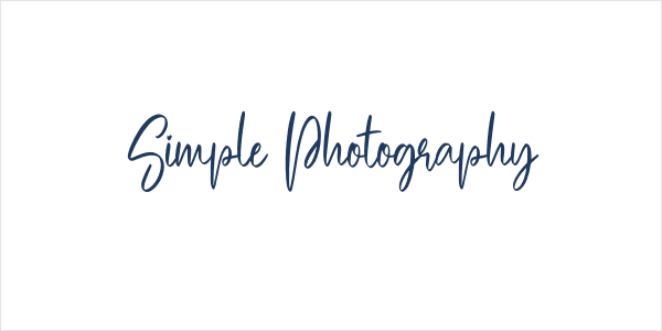 Simple Photography Logo
