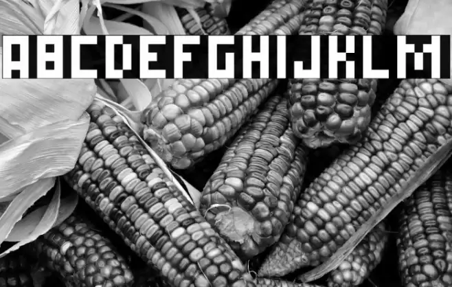 Simple Pixel Regular Font examples