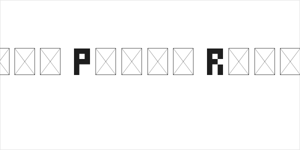 Simple Pixel Regular Logo