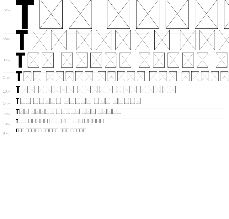 Simple Pixel Regular Waterfall