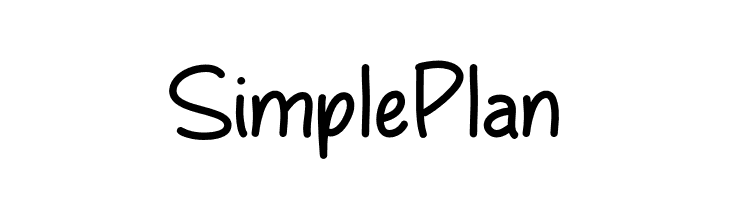 Simple Plan  नि: शुल्क फ़ॉन्ट्स डाउनलोड