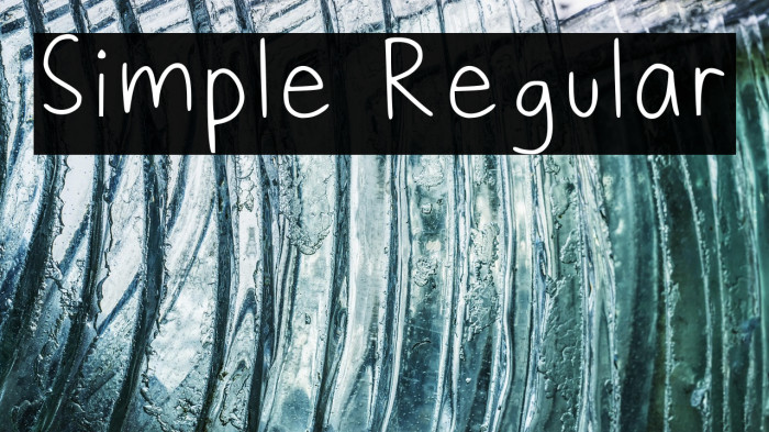 Simple Regular Example 3