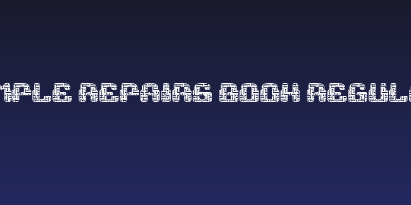 Simple Repairs Book Regular Social Header