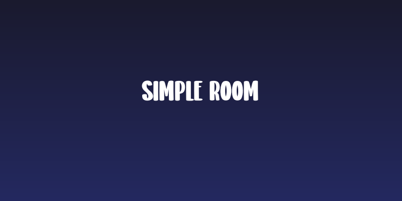 Simple Room Social Header