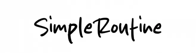 Simple Routine  Fuentes Gratis Descargar