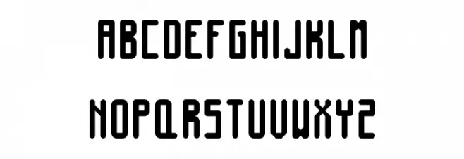 Simple Sans Regular Schriftart Groß