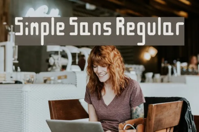 Simple Sans Regular Example 2