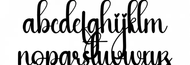 Simple Saturday फ़ॉन्ट लोअरकेस