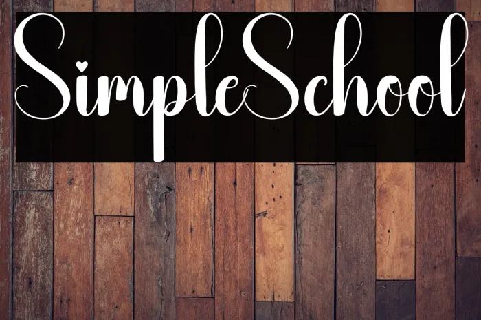 Simple School Example 3