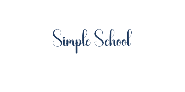 Simple School Logo