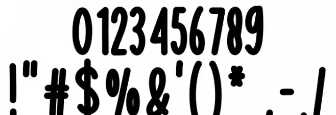 Simple Summer Font Alte caractere