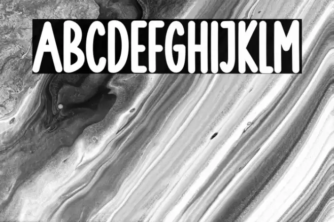 Simple Summer 字体 examples