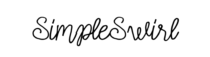 Simple Swirl  لخطوط تنزيل