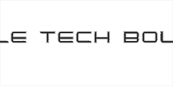Simple Tech Bold 02 Logo