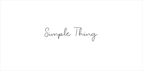 Simple Thing Logo