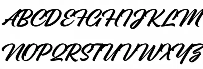 Simple Thread PERSONAL USE Regular Schriftart Groß