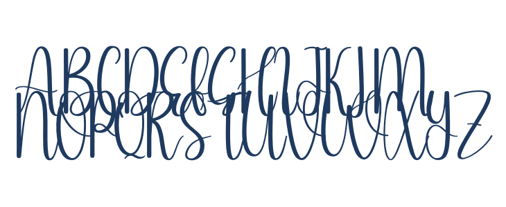Simple Valentine Uppercase