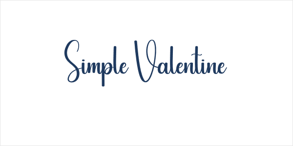 Simple Valentine Logo