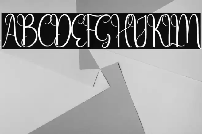 Simple Writing Font examples