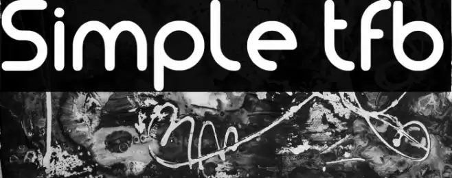 Simple tfb Font examples