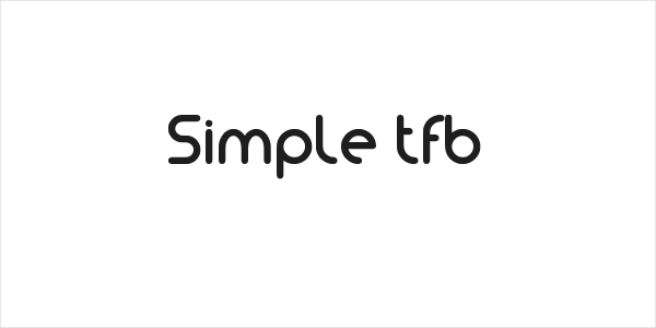 Simple tfb Logo