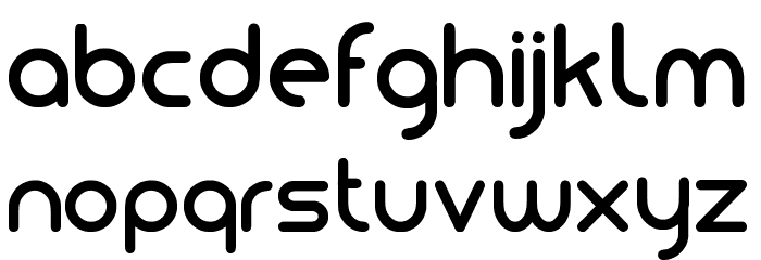 Simple tfb Font LOWERCASE