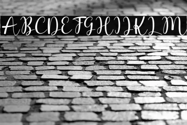 Simple Font examples