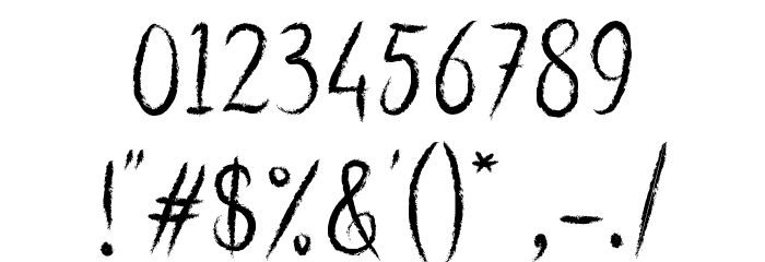 SimpleChalk Font OTHER CHARS