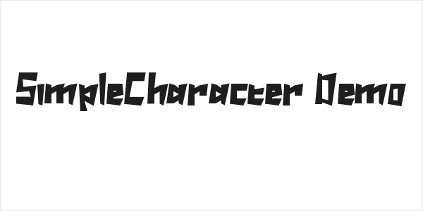 SimpleCharacter Demo Logo