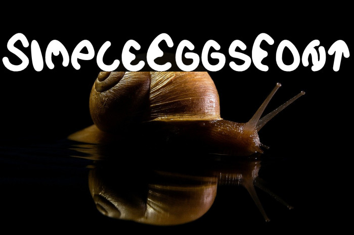 SimpleEggsFont Example 2