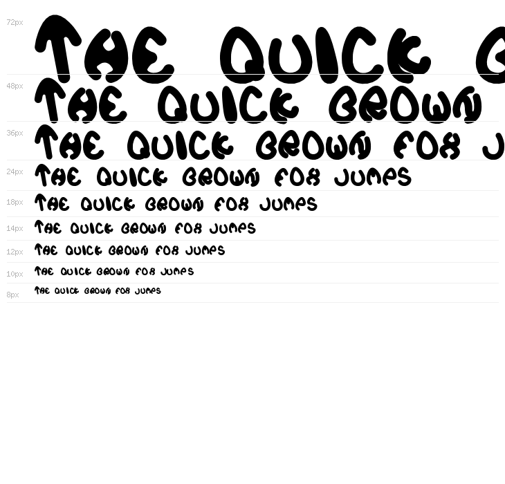 SimpleEggsFont Waterfall