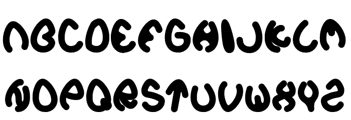 SimpleEggsFont Font LOWERCASE