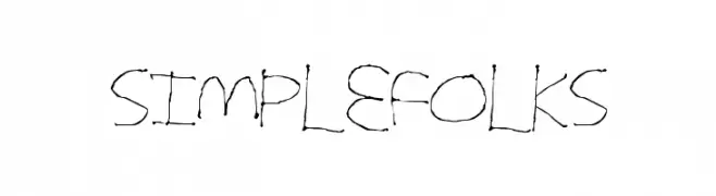 SimpleFolks  Frei Schriftart Herunterladen