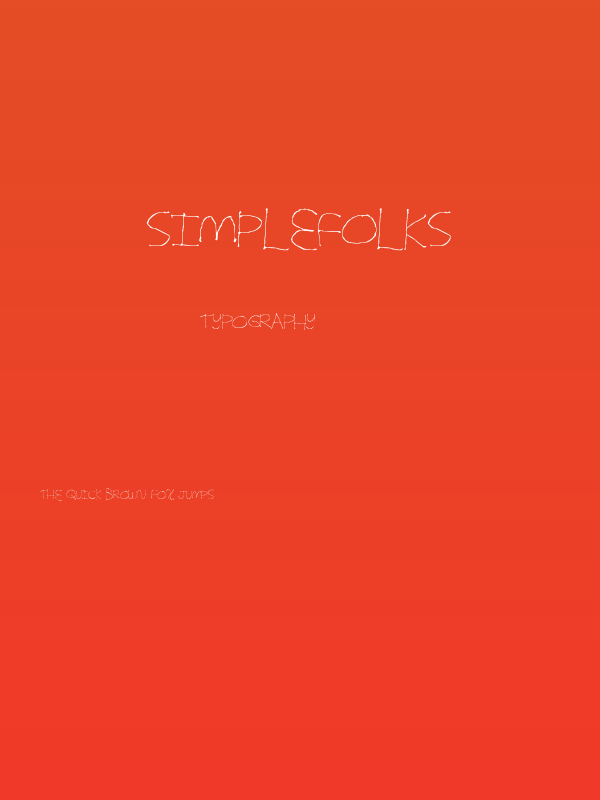 SimpleFolks Poster