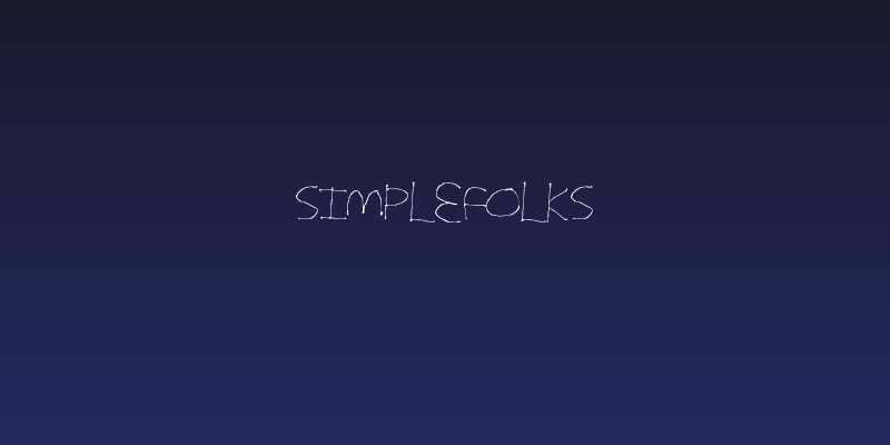 SimpleFolks Social Header
