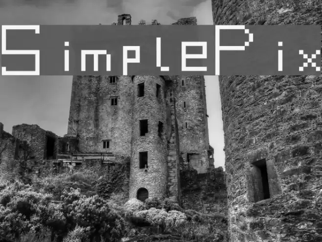 SimplePix Font examples