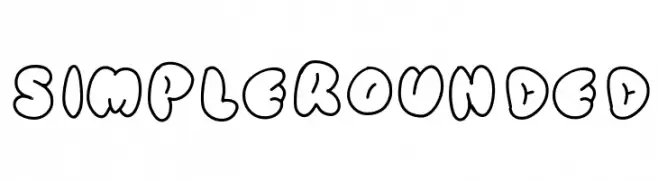 SimpleRounded  baixar fontes gratis