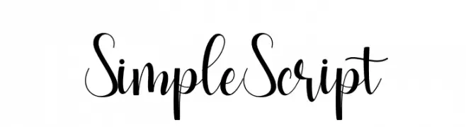 SimpleScript  baixar fontes gratis