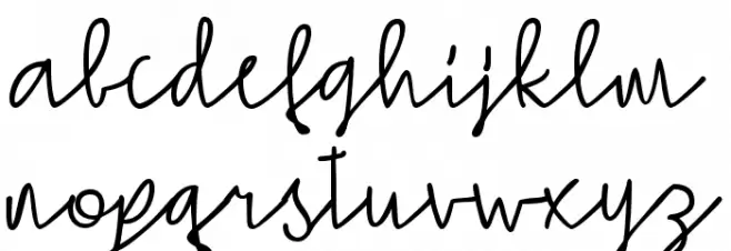 SimpleSignature Fuentes MINÚSCULAS