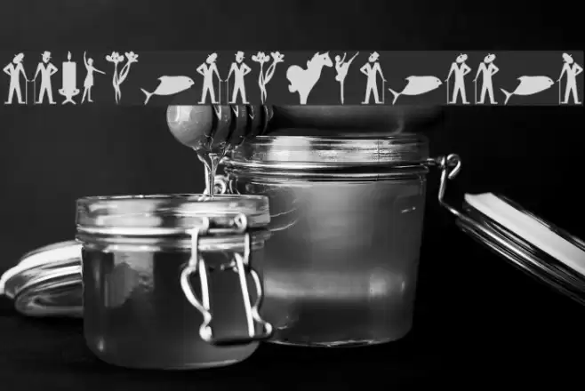 SimpleSilhouettes Font examples