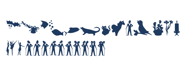 SimpleSilhouettes Lowercase